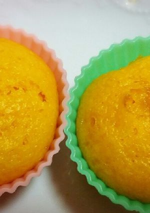 ｹｰｷみたいな人参蒸しﾊﾟﾝ☆お子様にも-レシピのメイン写真