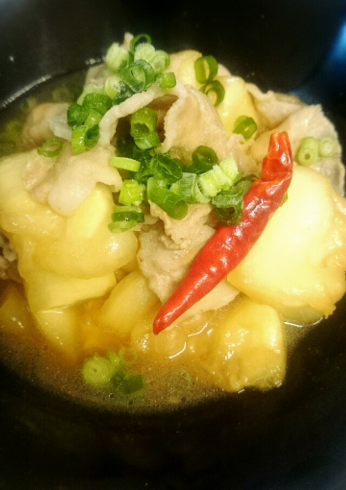 ☆冬瓜 (夕顔)と豚肉のとろりん炒め煮☆-レシピのメイン写真