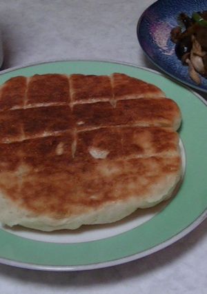 フライパンでパン-レシピのメイン写真