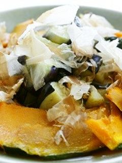 素揚げやさいの煮浸し風-レシピのメイン写真