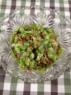 オクラの納豆和え-レシピのメイン写真