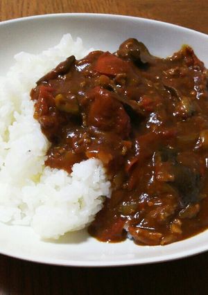 水不要!?トマトたっぷり夏野菜カレー-レシピのメイン写真