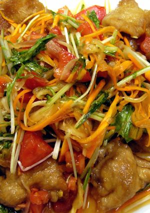 ＊野菜たっぷり！豚肉南蛮♪＊-レシピのメイン写真