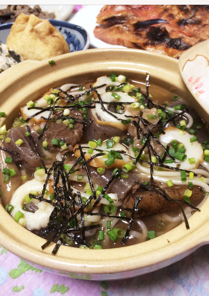 余った、筋煮込みで、煮込みうどん-レシピのメイン写真