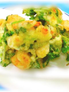 エビ& 三つ葉のかき揚げ☆-レシピのメイン写真