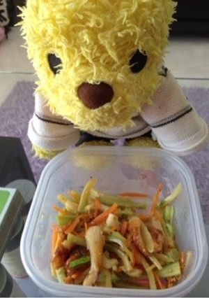 ブロッコリーの茎きんぴら-レシピのメイン写真
