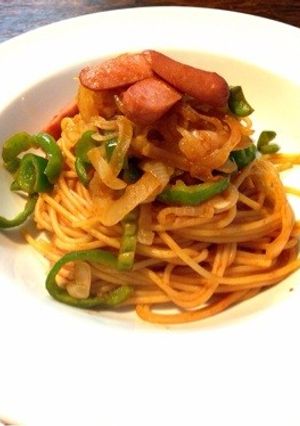 簡単！コクウマ！懐かしの喫茶店ナポリタン-レシピのメイン写真