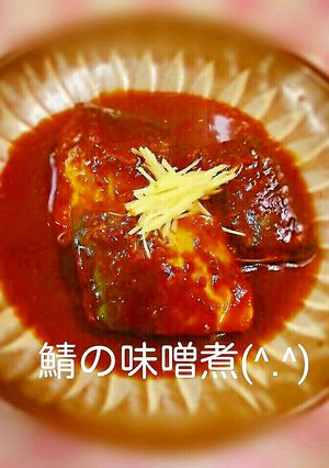 鯖の味噌煮(^^)/-レシピのメイン写真