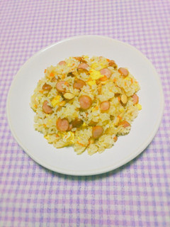 〖香ばしい♩アーモンド炒飯〗-レシピのメイン写真