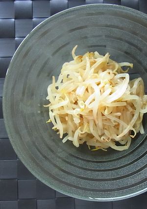 【簡単副菜】もやしのナムル(콩나물무침)-レシピのメイン写真