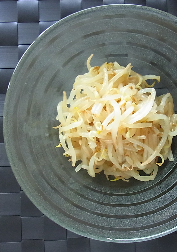 【簡単副菜】もやしのナムル(콩나물무침)-レシピのメイン写真