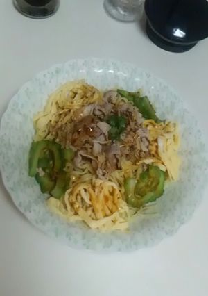 豚しゃぶとゴーヤの冷やし中華-レシピのメイン写真