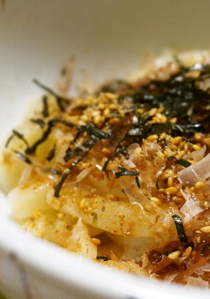 何もないときに！おかかの釜揚げうどん-レシピのメイン写真