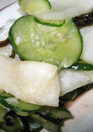 きゅうりと大根のにんにく塩昆布漬け-レシピのメイン写真
