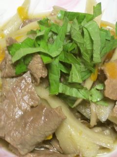 簡単☆牛肉とごぼうのしぐれ煮-レシピのメイン写真