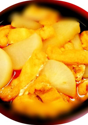 大根 & お揚げ のたっぷりスープ煮-レシピのメイン写真