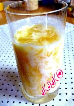 サイリウムDE飲むフルーチェ風☆彡-レシピのメイン写真