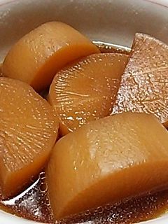 大根の醤油煮-レシピのメイン写真