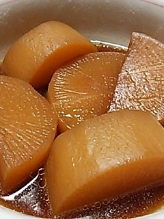 大根の醤油煮-レシピのメイン写真