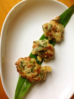 夏はコレだね!ニラと納豆de天ぷら-レシピのメイン写真