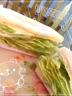 シャキうま♡コンビニ風レタスサンド-レシピのメイン写真