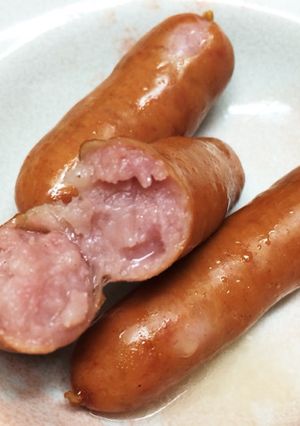 【簡単】レンジでボイルソーセージ♪♪-レシピのメイン写真