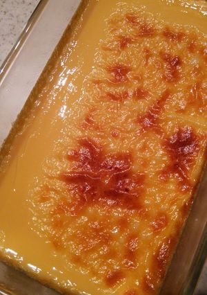 おうちにあるもので焼きプリン、ズボラ風-レシピのメイン写真