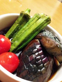 夏野菜のあげびたし-レシピのメイン写真