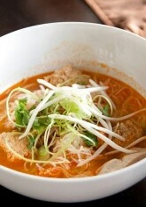 ブンリュウ◇ﾍﾞﾄﾅﾑ　蟹トマト麺-レシピのメイン写真