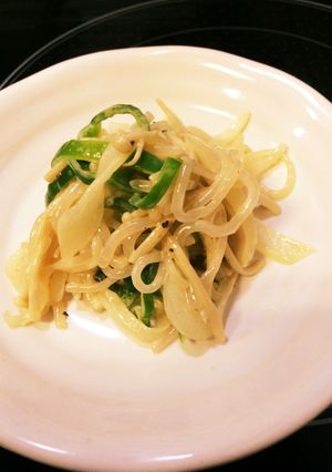 糸こんにゃくのマヨ炒め-レシピのメイン写真