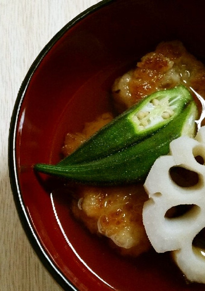 料亭の味再現♡れんこん餅の揚げだし-レシピのメイン写真