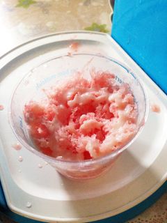 スイカのカキ氷-レシピのメイン写真