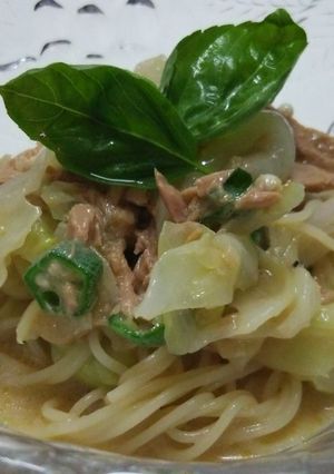 ＊キャベツとツナの濃厚冷製パスタ＊-レシピのメイン写真
