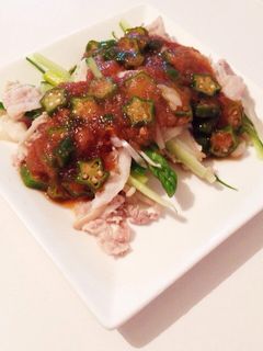 梅おろし冷しゃぶ-レシピのメイン写真