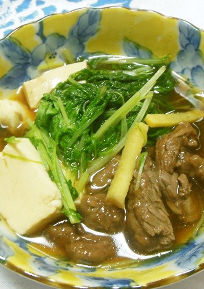鯨のはりはり鍋-レシピのメイン写真
