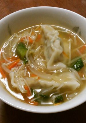あのコンビニ風餃子スープ-レシピのメイン写真