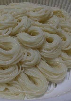 指先でつまむだけ♪そうめん盛り付け方法-レシピのメイン写真