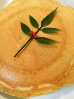 もちふわシャク★梨とヨーグルトパンケーキ-レシピのメイン写真