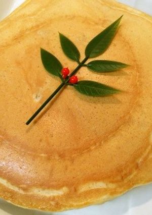 もちふわシャク★梨とヨーグルトパンケーキ-レシピのメイン写真