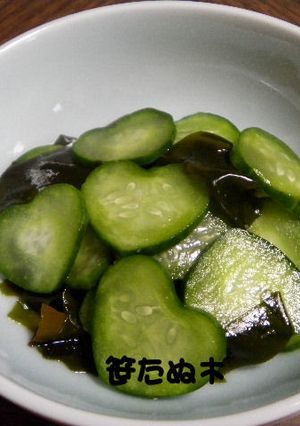 きゅうりとわかめの酢の物-レシピのメイン写真