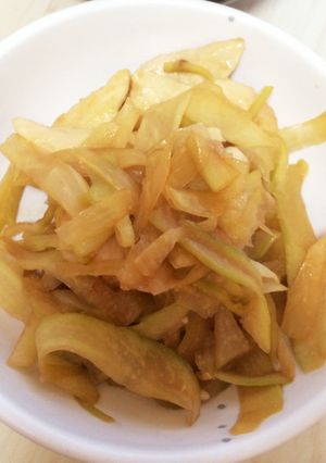 青パパイヤと鶏の照煮-レシピのメイン写真