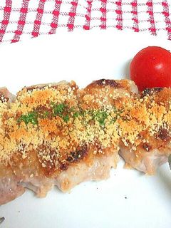 絶品!豚肉の醤油麹マヨ☆パン粉焼き-レシピのメイン写真