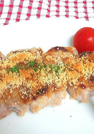 絶品！豚肉の醤油麹マヨ☆パン粉焼き-レシピのメイン写真
