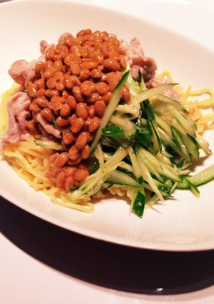 納豆冷しラーメン-レシピのメイン写真