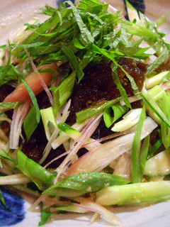 サラダもずくうどん-レシピのメイン写真