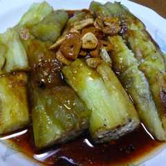 รูปของ 焼なすのニンニクソース
