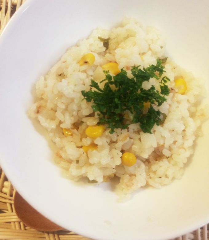 ランチに炊飯器で作る☆コーンピラフ-レシピのメイン写真