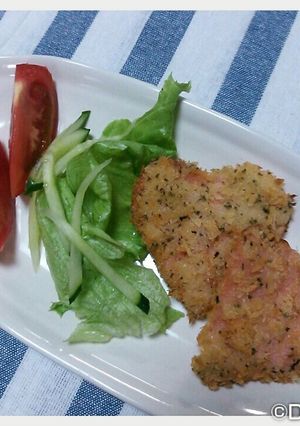 お弁当にもOK★ハートのチーズハムカツ-レシピのメイン写真