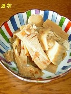 竹の子の煮物-レシピのメイン写真