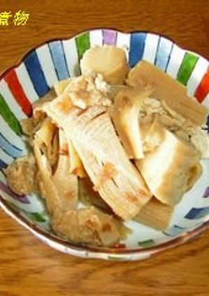 竹の子の煮物-レシピのメイン写真